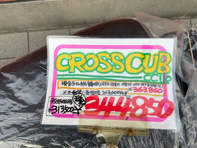 CROSS CUB 110 クロスカブ