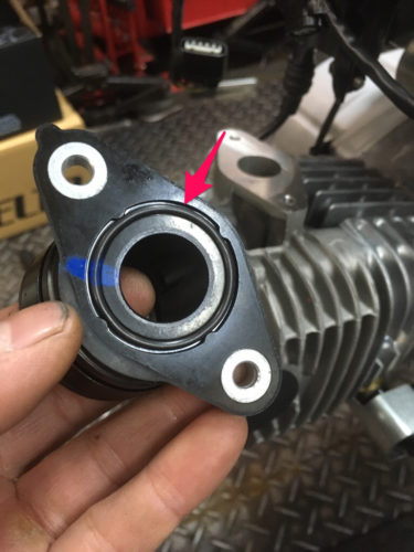 クロスカブJA45 インシュレーター