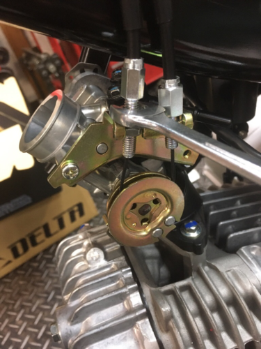 クロスカブJA45 アクセルワイヤー